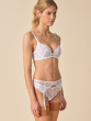 Superboost Lace Suspender - White