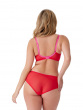 Superboost Lace Padded Plunge Bra - Rose Red