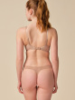 Superboost Lace Padded Plunge Bra - Nude