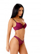 Superboost Lace Thong - Purple Potion