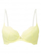 Superboost Lace Padded Plunge Bra - Lemon