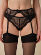 Superboost Lace Suspender - Black