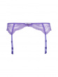 Superboost Lace Suspender - Purple Hebe