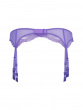 Superboost Lace Suspender - Purple Hebe
