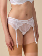 Superboost Lace Suspender - White