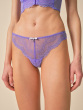 Superboost Lace Thong - Purple Hebe