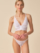 Superboost Lace Tanga - White