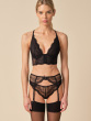 Superboost Lace Suspender - Black