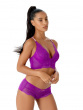 Superboost Lace Deep V Bralet - Orchid