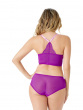 Superboost Lace Deep V Bralet - Orchid