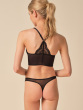 Superboost Lace Deep V Bralet - Black