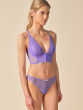 Superboost Lace Thong - Purple Hebe