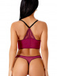 Superboost Lace Deep V Bralet - Purple Potion