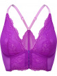 Superboost Lace Deep V Bralet - Orchid