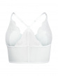 Superboost Lace Deep V Bralet - White