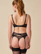 Superboost Lace Suspender - Black