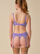 Superboost Lace Thong - Purple Hebe