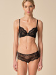 Superboost Lace Non Padded Plunge Bra - Black