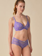 Superboost Lace Non Padded Plunge Bra - Purple Hebe