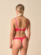 Superboost Lace Non Padded Plunge Bra - Rose Red