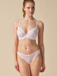 Superboost Lace Non Padded Plunge Bra - White
