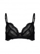 Superboost Lace Non Padded Plunge Bra - Black