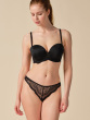 Superboost Lace Thong - Black