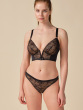 Retrolution Staylo Plunge Bra - Black
