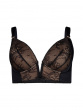 Retrolution Staylo Plunge Bra - Black