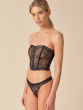 VIP Retrolution Corset Top - Black
