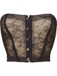VIP Retrolution Corset Top - Black