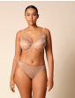 Glossies Thong - Nude