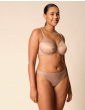 Glossies Thong - Nude
