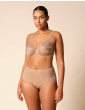 Glossies Deep Short - Nude