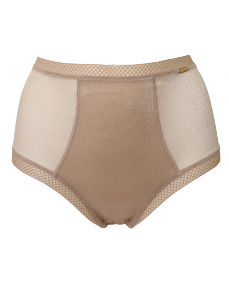 Glossies Deep Brief - Beige