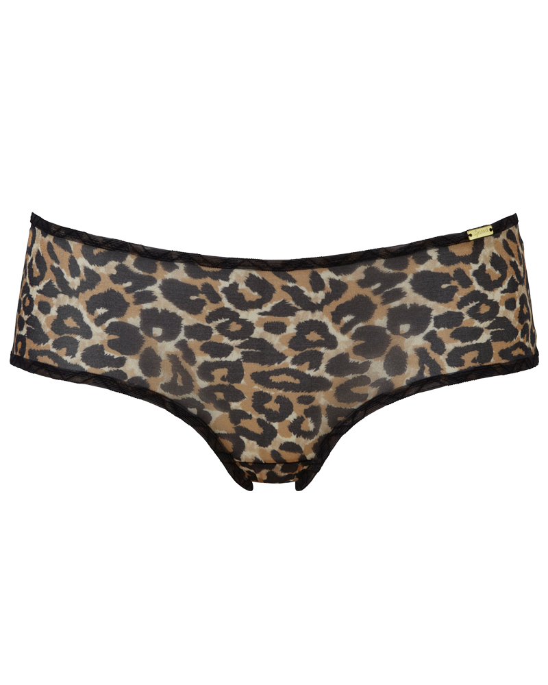 Glossies Leopard Short - Animal Print