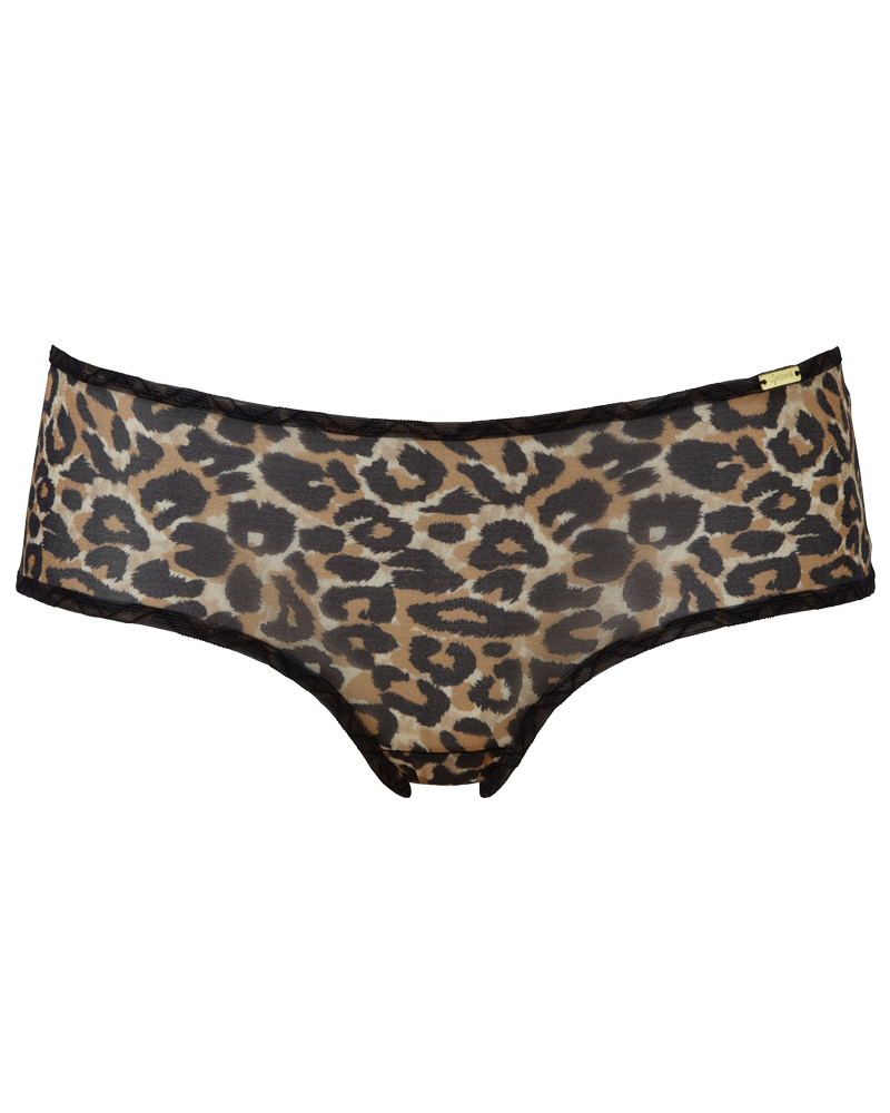 Glossies Leopard Short Animal Print Lingerie Gossard