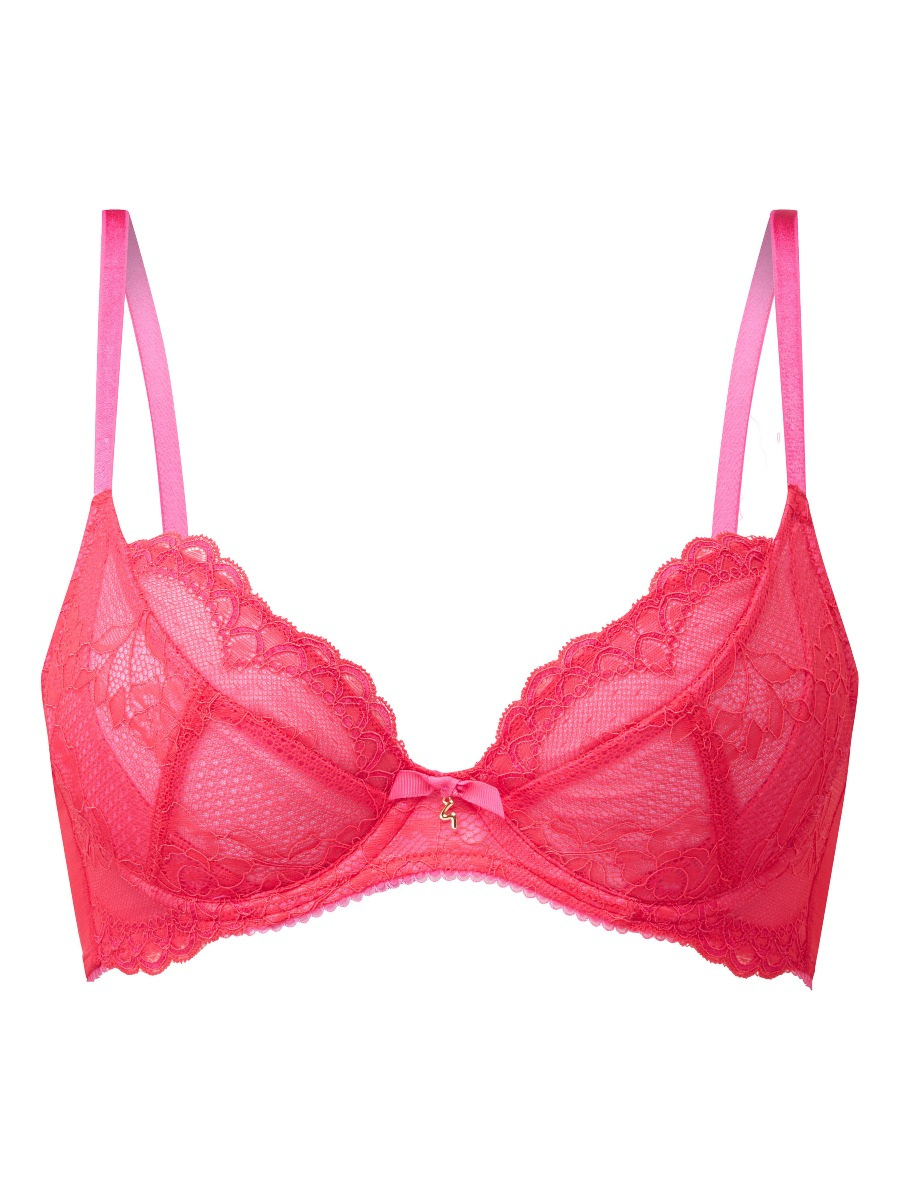 Buy Red/Green Non Pad Plunge DD+ Lace Bras 2 Pack from Next Sweden