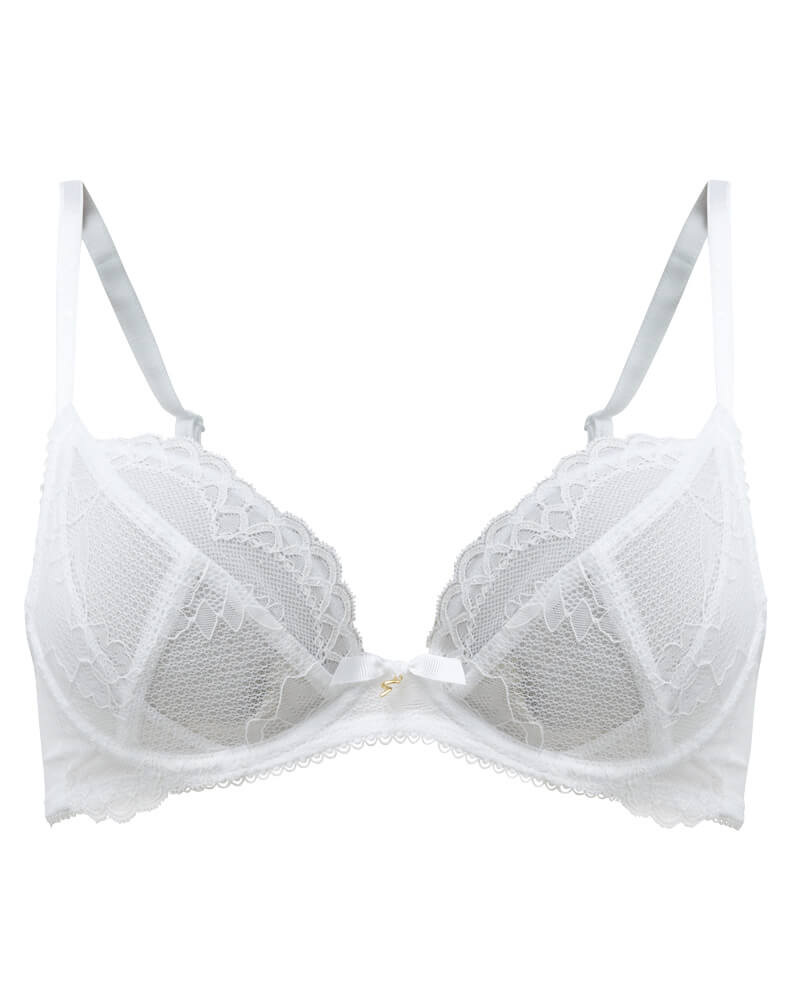 Gossard Superboost Underwire Plunge Bra, White