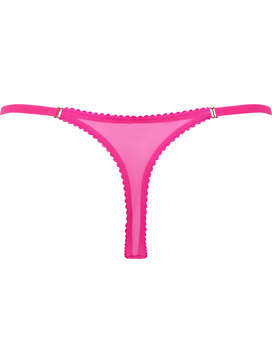 Envy String Neon Pink Glo DessousSets Gossard