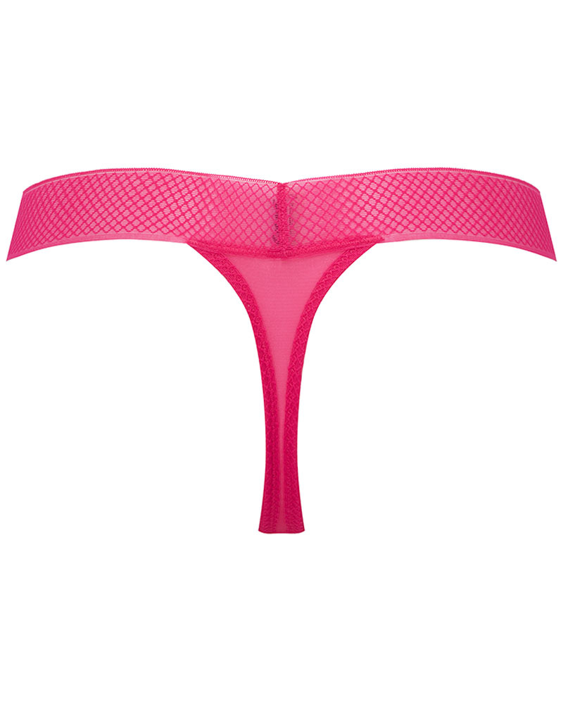 Tanga Thong Magenta Glossies Lingerie Gossard