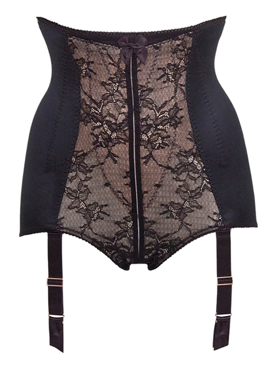 Retrolution Waist Cincher Black Sexy Lingerie Gossard