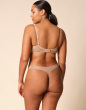 Glossies High Apex Light Padded Bra - Beige