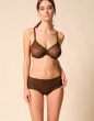 Glossies Short - Rich Brown