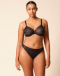 Glossies Thong - Black