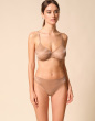Glossies Thong - Nude