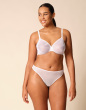 Glossies Thong - White