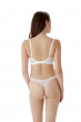 Superboost Lace Non Wired Bra - White. New shape for a comfortable non padded bra. Gossard lingerie back model image
