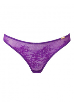 Glossies Lace Thong - Ultra Violet