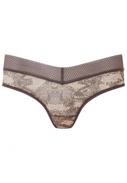 Glossies Snake Cheeky Short - Snake Print